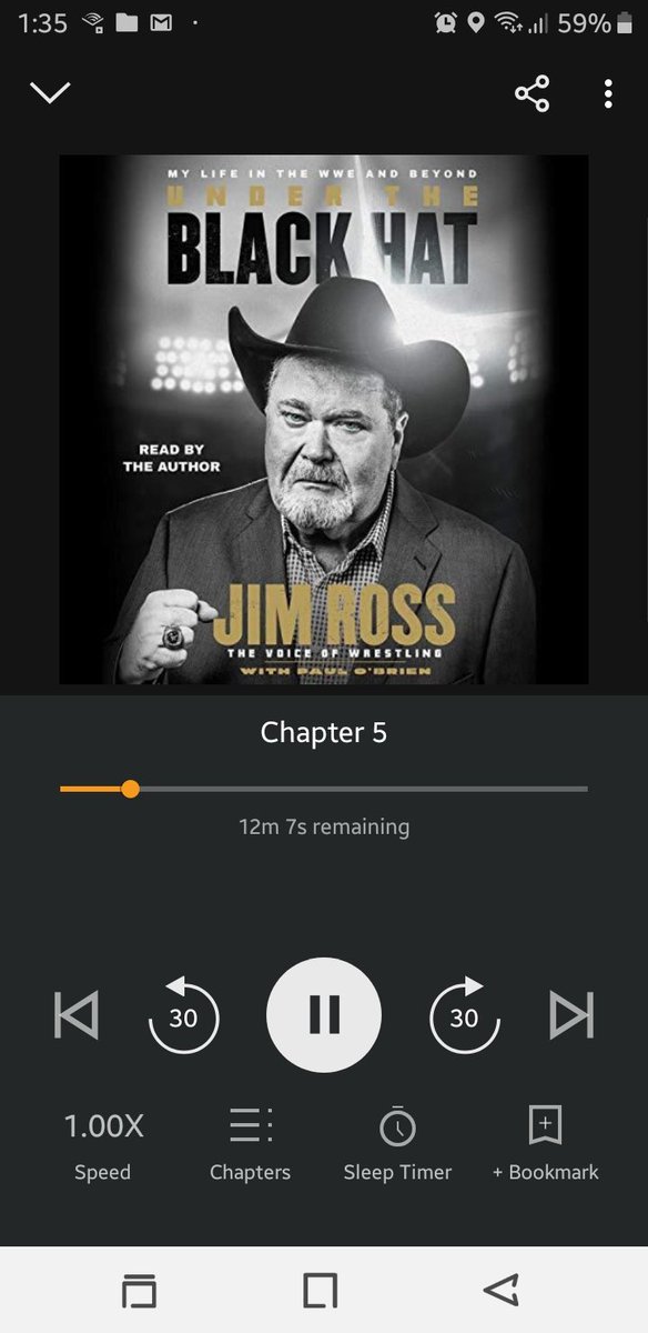 MikeGommert's tweet photo. @JRsBBQ just got the audio version of Black Hat from Amazon and am on chapter 5 already. Am enjoying every minute of it, thanks JR! #JRsBlackHatRocks #ThanksJR https://t.co/BsFsiH3rZE