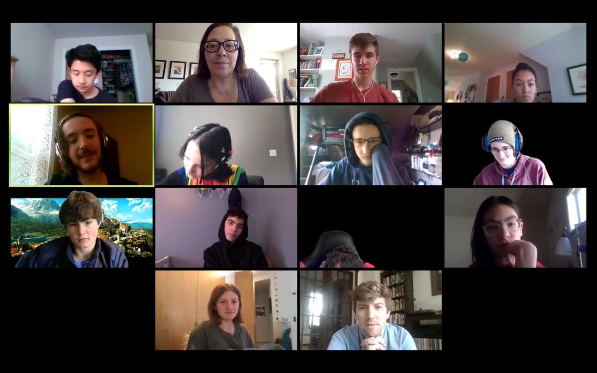 Spanish 2 students @DTSchoolSeattle have spent the last week and a half learning about studying abroad and today they had the opportunity to ask Malcolm Yates about his experience studying and living in Ecuador as a young adult.