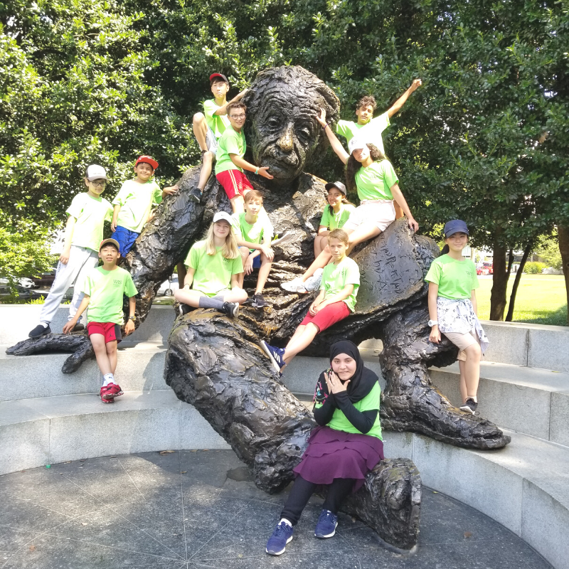 WISsummercamp's tweet photo. We had a blast last summer at the Albert Einstein Memorial! The air, the sun, the history... they were all a major part of creating a relaxing outdoor experience for our campers! We can't wait to have fun this summer!

#WashingtonDC https://t.co/8MUeIy3Bs7