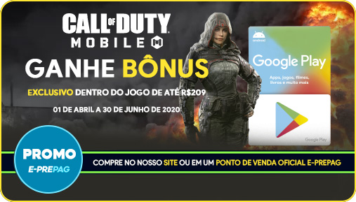 Recarga Jogo Call of Duty Mobile