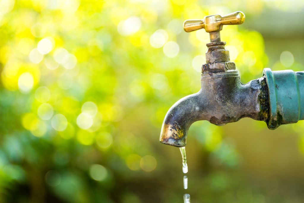 Checking your outdoor faucets for damage is as easy as 1, 2, 3:
1. Turn it on 
2. Place your thumb under the opening
3. Check the flow.

If you can stop the water pressure with your finger, your faucet has likely been damaged over winter. Be sure to get that fixed before summer!