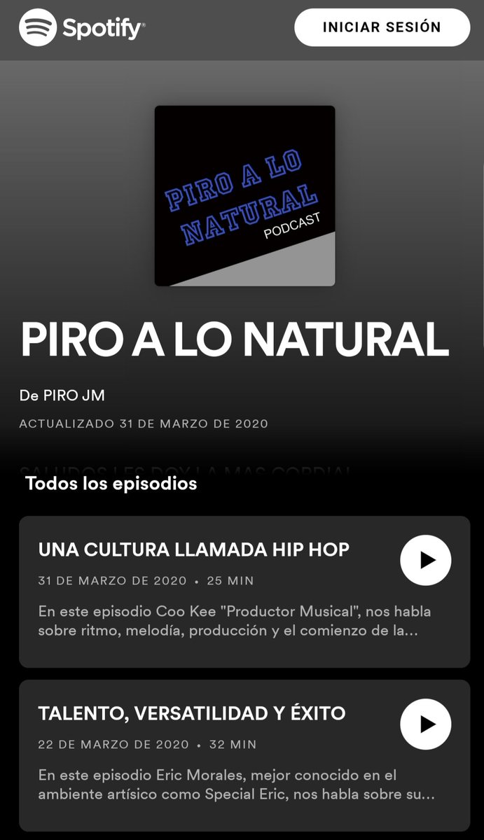 PIROJM's tweet photo. UNA CULTURA LLAMADA HIP HOP
🗣Ya salió el #Episodio #3 del #Podcast #PIROALONATURAL. Suscríbete a nuestro canal de 🎥 #Youtube, 🎧🎤
Invitado: Coo Kee
Enlace: https://t.co/CoAbJcb3MX
#Spotify #Amazon #Anchor #GooglePodcast
#PIROJM #Podcaster #Youtubers https://t.co/COhPTzguEu