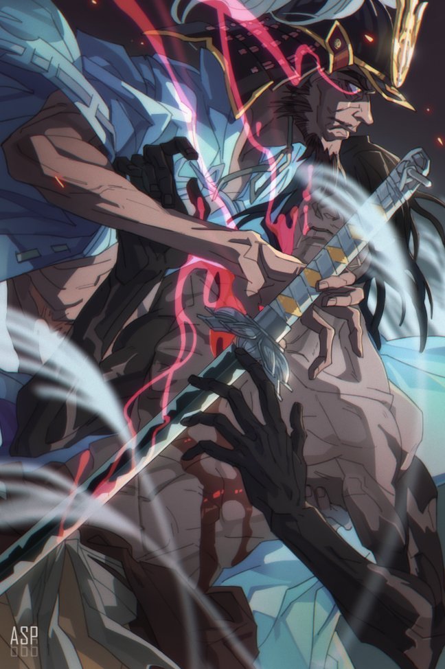 - now we share the same blood
#SekiroShadowsDieTwice #SekiroFanArt