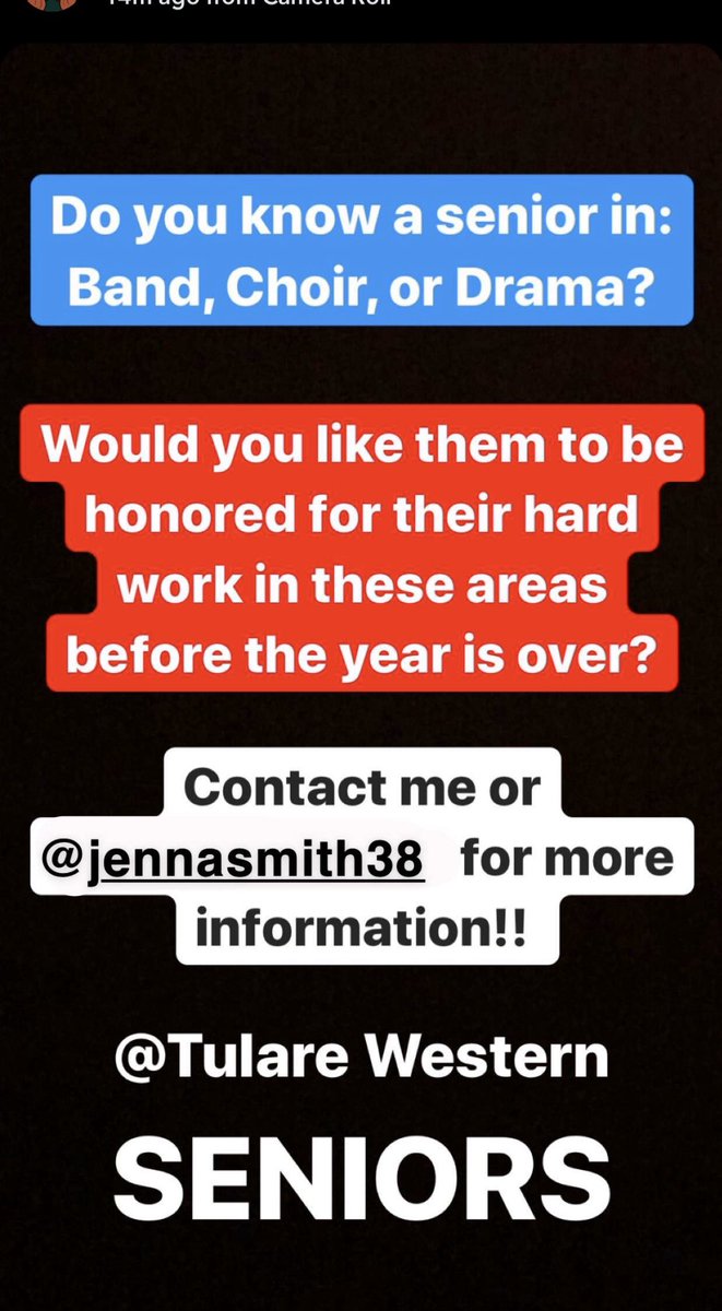 LET’S SHOW SOME LOVE FOR OUR SENIORS! Contact <a href="/JennaaSmith/">jenna camille :)</a> <a href="/emma51x/">emma jean ✿</a>