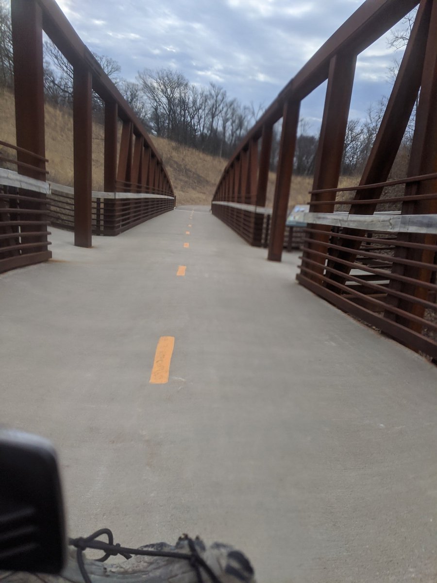 The rest of the trail is super pleasant! And as I got further into the Cities, I noticed that Dakota County has done a really good job putting up wayfinding signs at every conceivable junction. – at  Spring Lake Regional Park