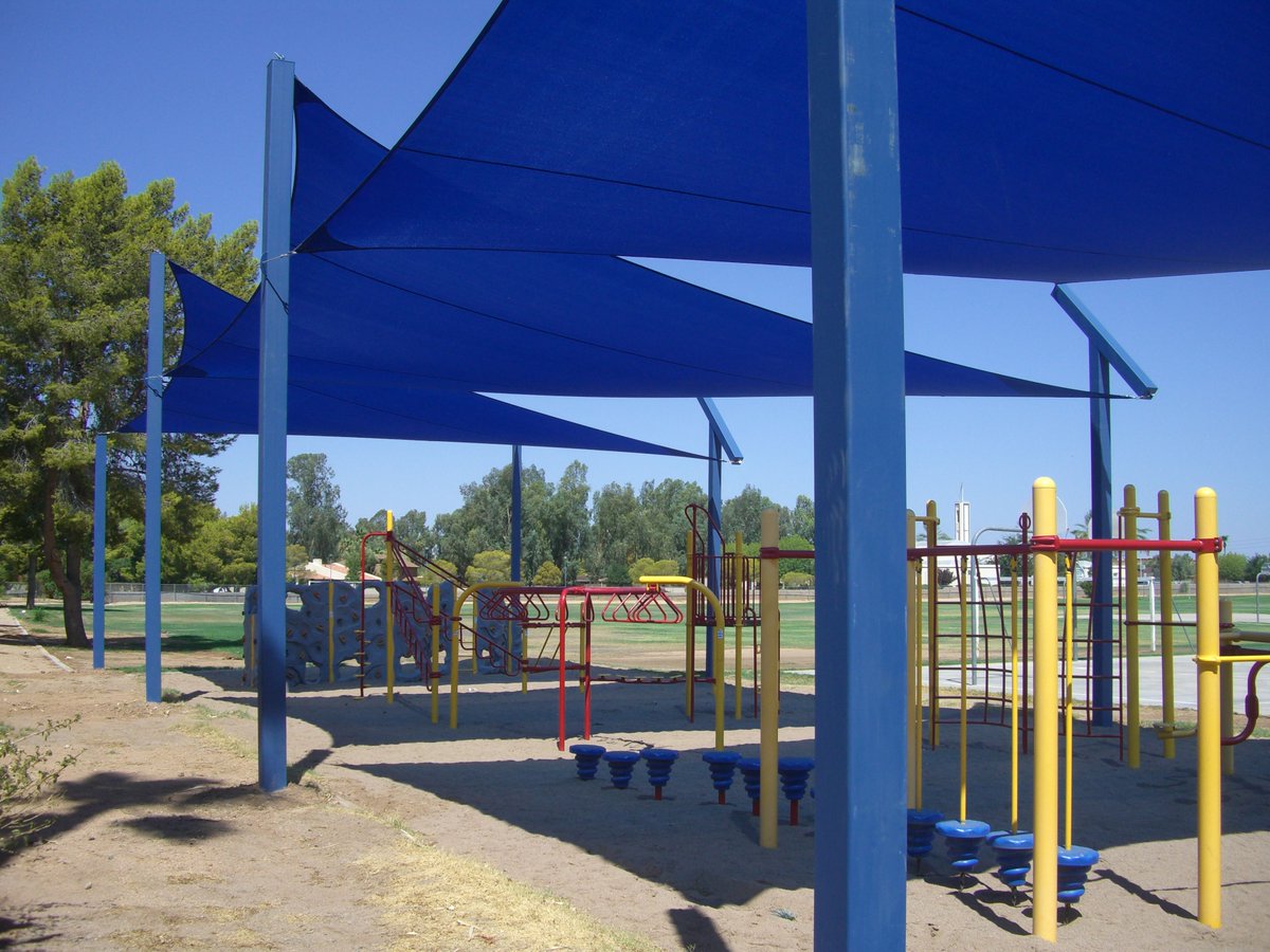 WholesaleShade's tweet photo. Shade Sail Design Ideas: Shared Posts - A single post can be used for 2 or more sails. Posts are not usually thought of as attractive, so limiting the number usually contributes to a better design. #ShadeSails #ShadeSailDesign #Design #Posts #SSU https://t.co/GUeKfq3YLr