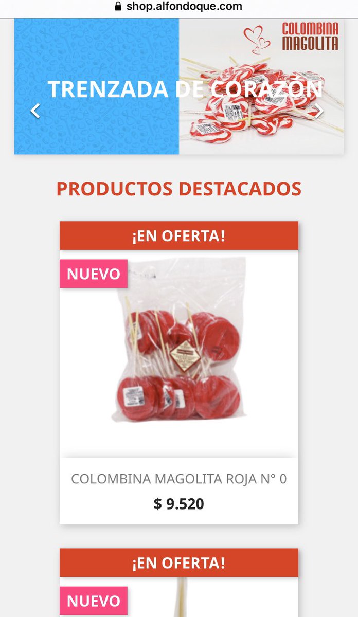 TerritorioBoy's tweet photo. Visita la tienda virtual Alfondoque Dulces Típicos, y conoce la mejor oferta de dulcería y confitería. #SaborYColor En el siguiente link 👉🏻 https://t.co/L5J08qDtpZ una empresa #BoyacáTerritorioDeSabores https://t.co/EmpbR1m1NR