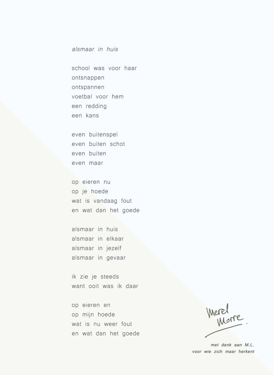 Geschreven voor alle kinderen (en volwassenen!) die thuis níet veilig zijn, op verzoek van iemand die zelf die ervaring heeft. @op1npo #op1 #kindertelefoon #HuiselijkGeweld