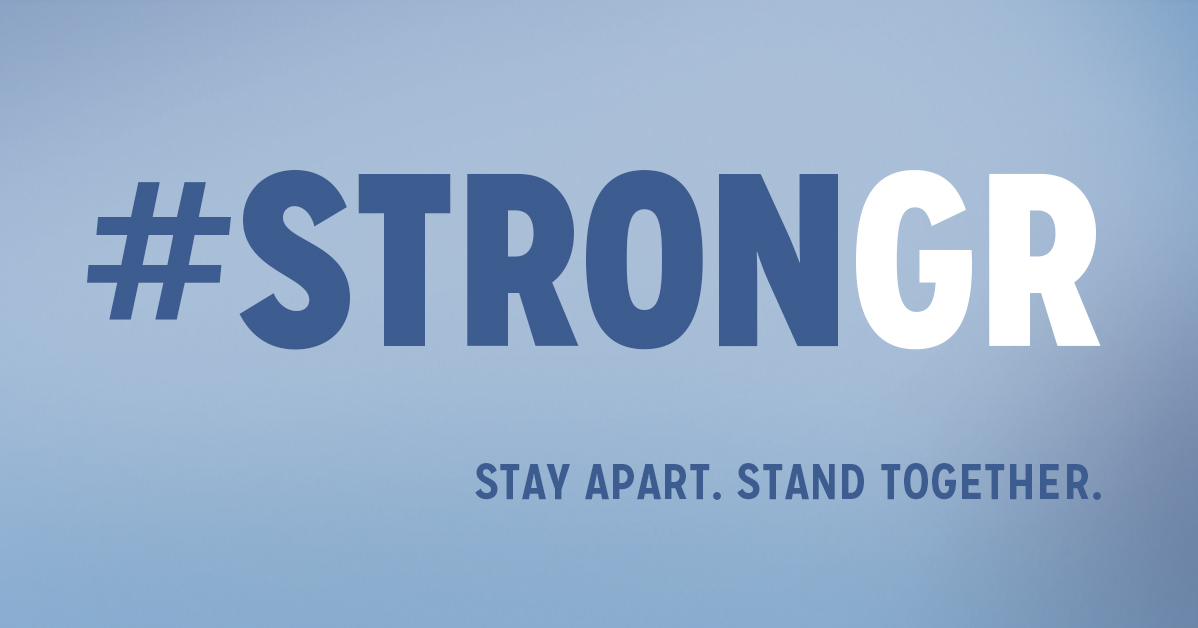 sabopr's tweet photo. There are many incredible people and organizations on the front lines keeping our community safe. Thank you, @Extracreditproj, for creating this message and giving the community a simple way to show solidarity for all the essential workers out there. We are #StronGR together. https://t.co/L3P6wEhAwt