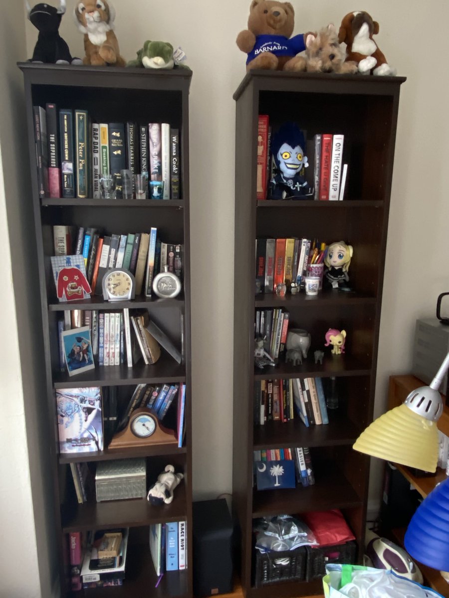 DibblyFresh's tweet photo. Again with correct hashtags! #ShowUsYourShelves #shelfiestyle ⁦@LibraryJournal⁩ Time to categorize my toys, too! https://t.co/YbqOzvBjWx
