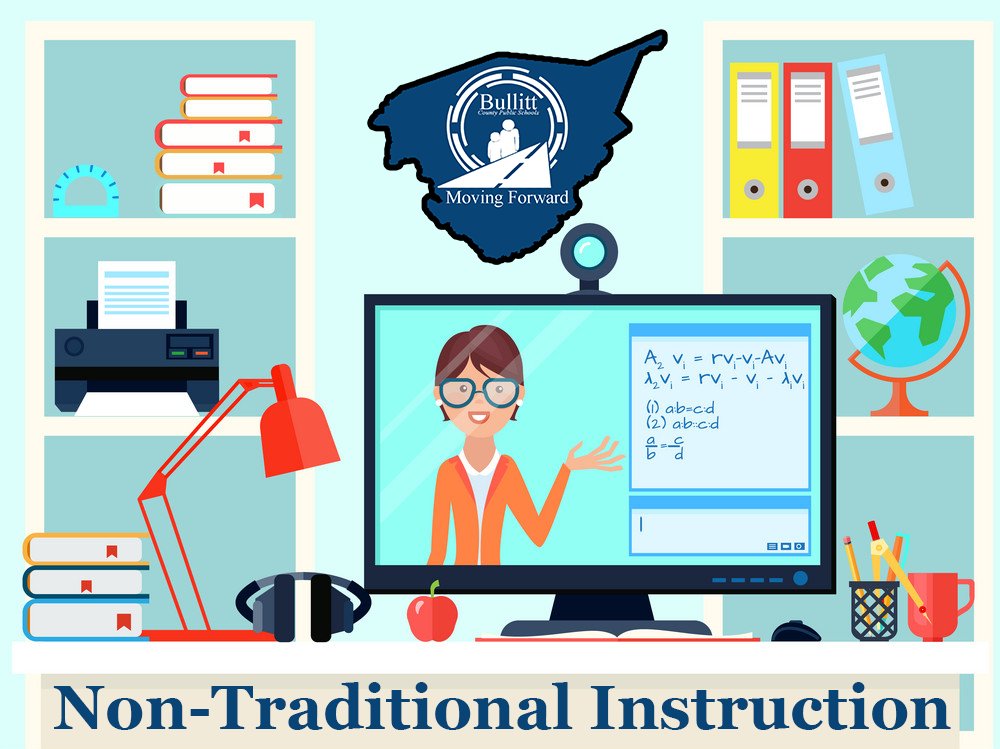 At the request of Governor Andy Beshear, BCPS will continue to utilize our NTI program through Friday, May 1st. Please continue to stay #HealthyatHome Bullitt County!! #BCPSNTI