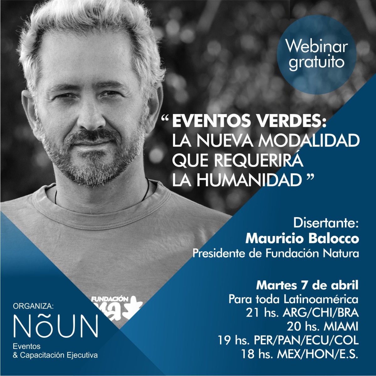 DestiNegocios's tweet photo. Nos sumamos a la consigna de nuestros amigos de @NounEventos BUENAS NOTICIAS!! Estamos cansados de ver webinars explicando "como salir de la crisis" en este webinar se destaca cómo se ha limpiado el planeta!!!
Solicita tu acceso:  info@nouneventos.com.ar 
#DestinosyNegocios https://t.co/9ktlyiqhmv