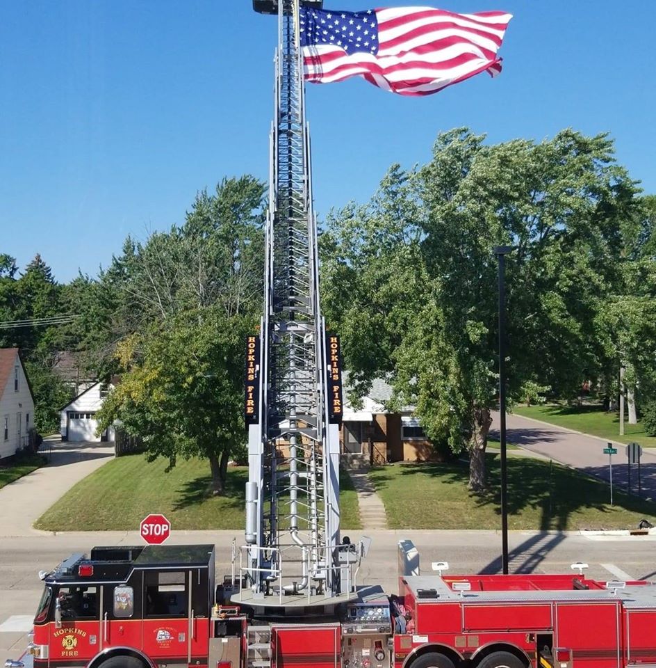 Hopkins Police tweet media