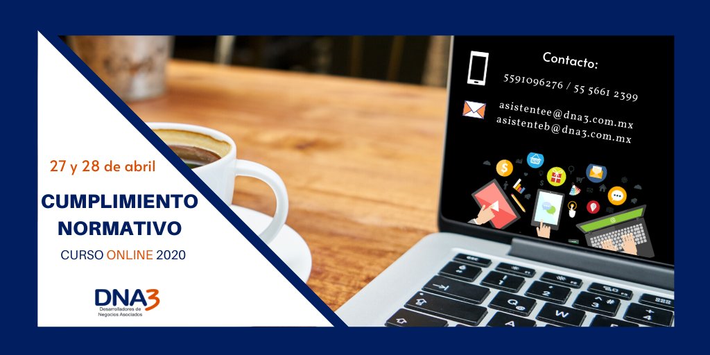 DNA3SC's tweet image. Alistamos todo para que puedas inscribirte a nuestro curso #online sobre #Cumplimiento #Normativo.

¡Búscanos y te asesoramos!