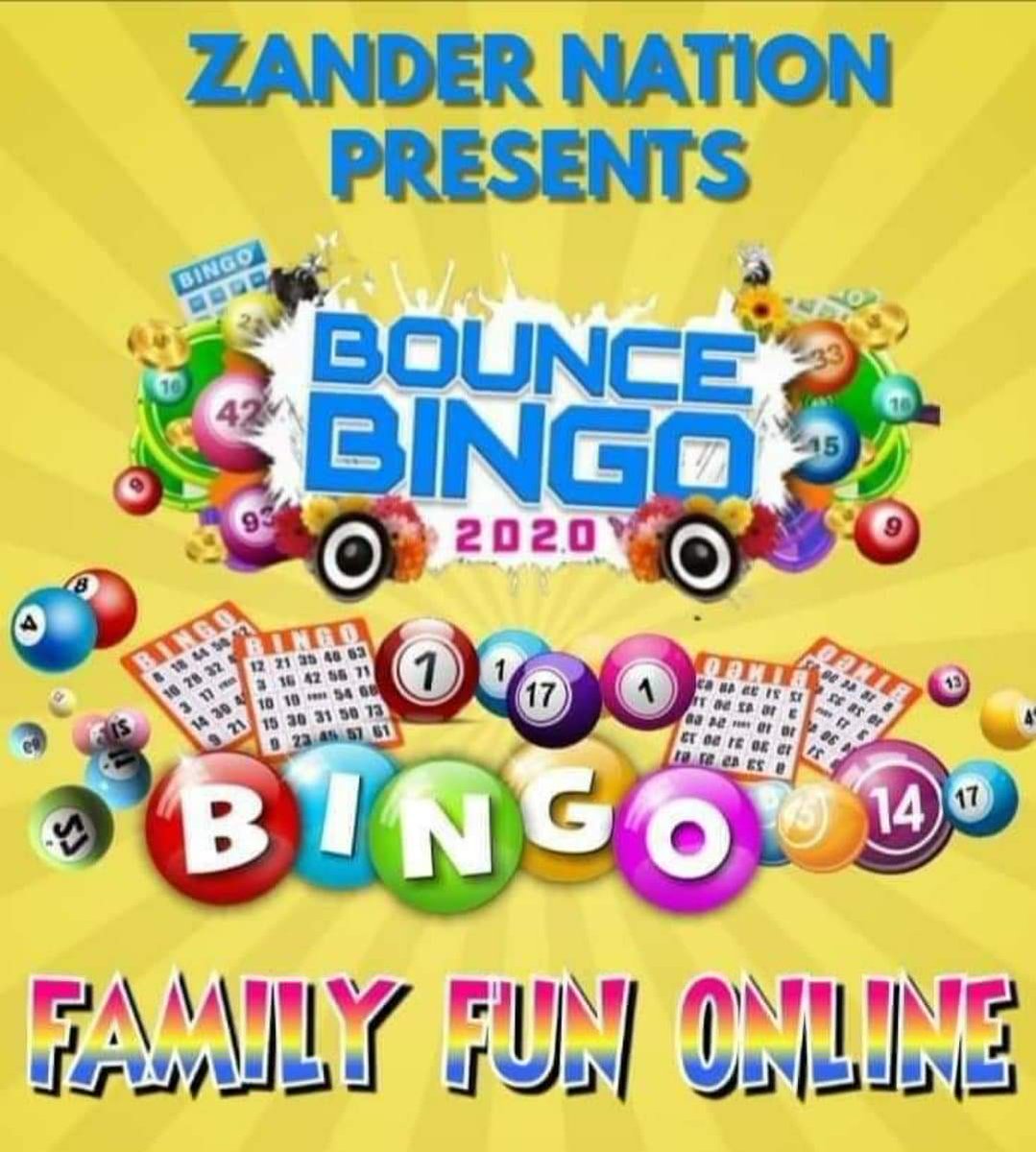ZanderNationDj's tweet photo. Whoz Ready For Another Full Weekender 🍸🎱
Bounce Bingo Online Friday & Saturday 7pm
Lots Of Good Fun & Top Prizes 🎁
#TellYourPals #Tagyourpals #PleaseShare 🙋♂️
Zander Nation Online Bingo All Weekend 🥃🤸♂️#BounceBingo https://t.co/uY9I6XbxeQ