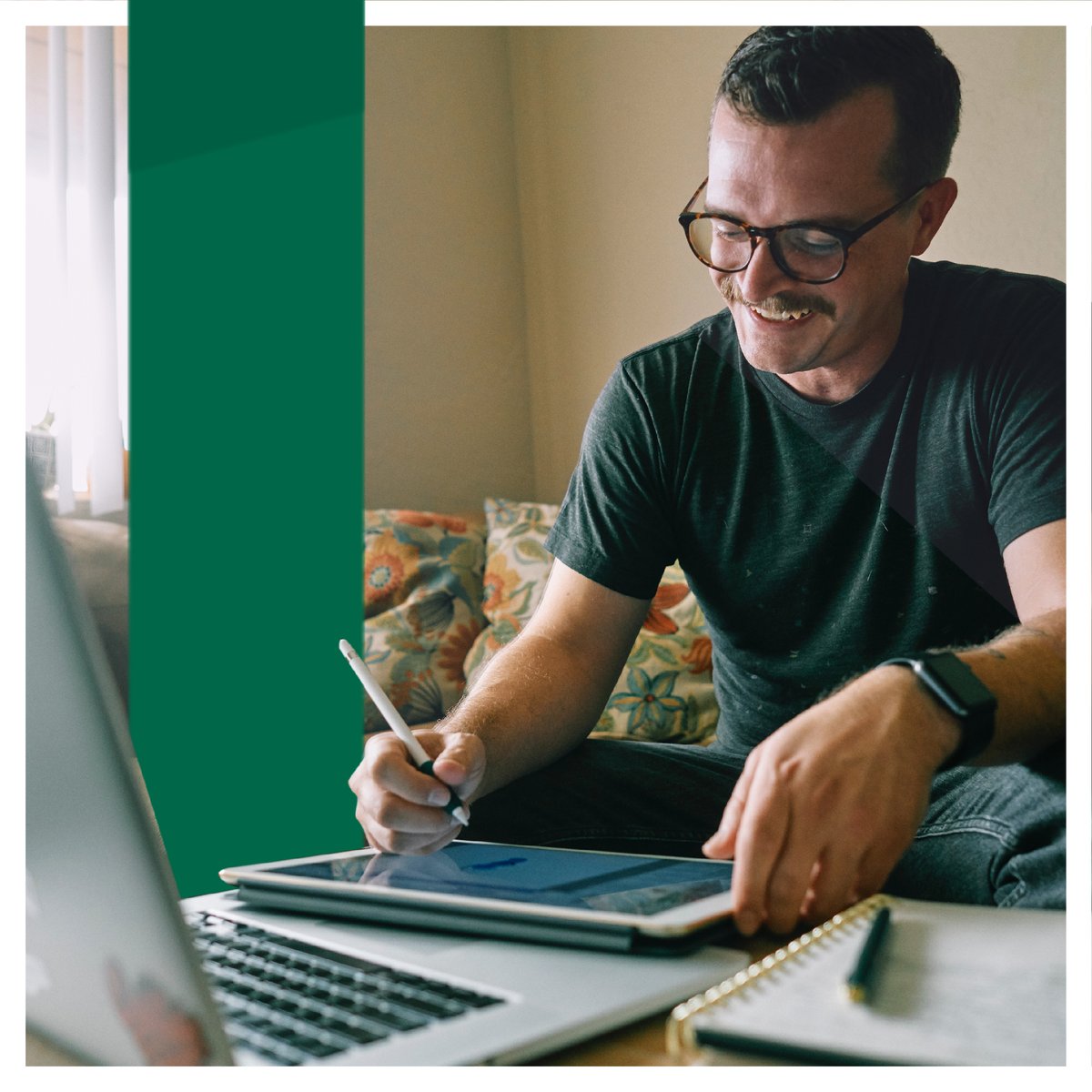 IvyTechCC's tweet photo. We may be distancing ourselves to stay safe and healthy, but we don't have to live in isolation. Use #IvyIsWhereYouAre to show us how you are staying connected to your classmates/co-workers or just something that brings you joy each day. Remember that we are all #INthistogether https://t.co/2KgyAS0fE3