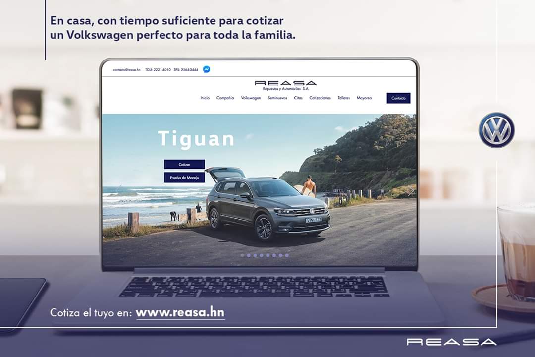 reasahn's tweet photo. Tómate un momento para visitar nuestro sitio web, que permanece habilitado para responder todas tus consultas y cotizaciones. - https://t.co/wIUzQ6DWej #Volkswagen #Reasa #YoMeQuedoEnCasa https://t.co/JvoR5xf28Z