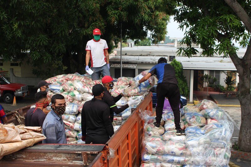 #2Abr Desde el inició la cuarentena social para la prevención del #COVIDー19 hemos entregado 742,97 TM de alimentos en #Trujillo. Mantendremos activos los programas sociales en esta contingencia para garantizar la protección nuestro pueblo trujillano. #SigamosEnDisciplina