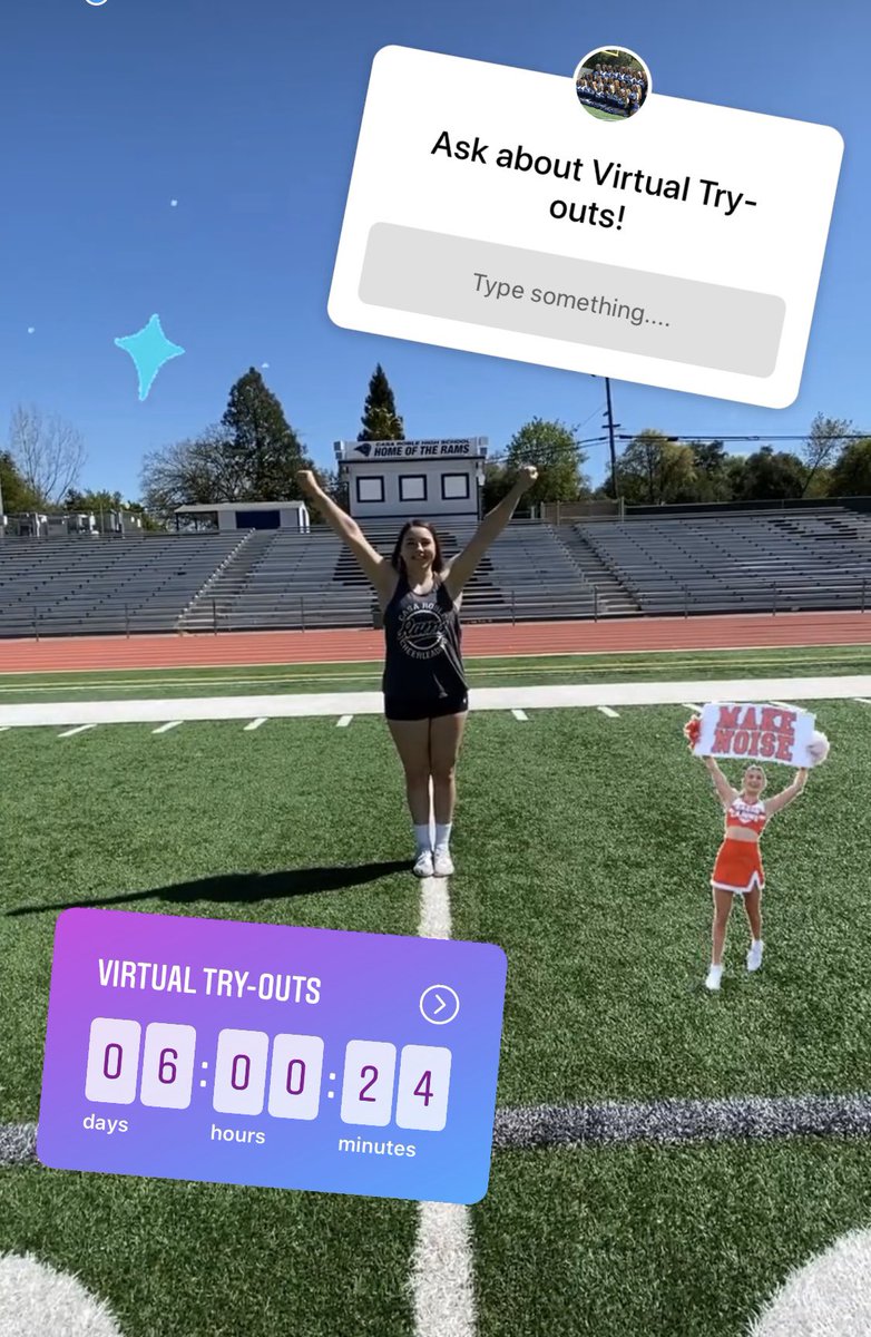 casacheer's tweet photo. If you have any questions regarding Casa Virtual Cheer try outs, head over to our Instagram story and ask away! @casaroblecheer https://t.co/Gr4lRRBaby