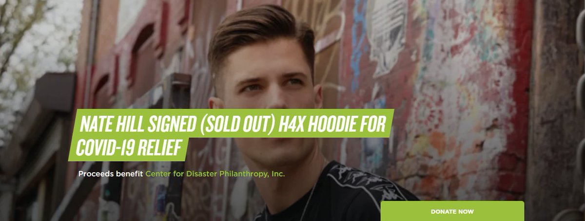 david_schwab's tweet photo. Thank you @NateHillTV @FaZeClan for helping drive needed $$ for @funds4disaster and the Athletes for Relief initiative.
Donate here for Nate's sold-out signed hoodie: https://t.co/OnhSGcYkUt #FortniteStar @FortniteGame #COVID19 https://t.co/S1yOFVlLFg