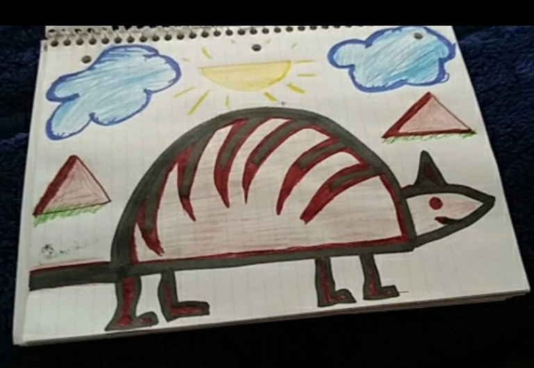 NathanAdamsElem's tweet photo. Armadillo Spirit Day #4 - Draw Nathan the Armadillo #DallasISDAtHome https://t.co/6ERq9L3cf8