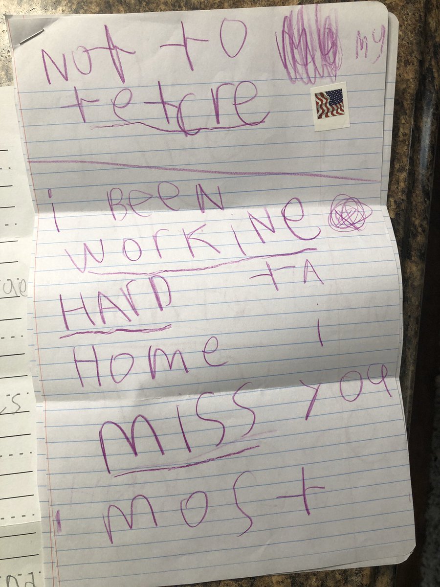 schmitzash's tweet photo. If this doesn’t make your day, I’m not sure what will! ❤️ Hearing from first graders makes my heart so stinking happy! #hudsonschools #firstgrade #DistantLearning https://t.co/GlEfWeztB5