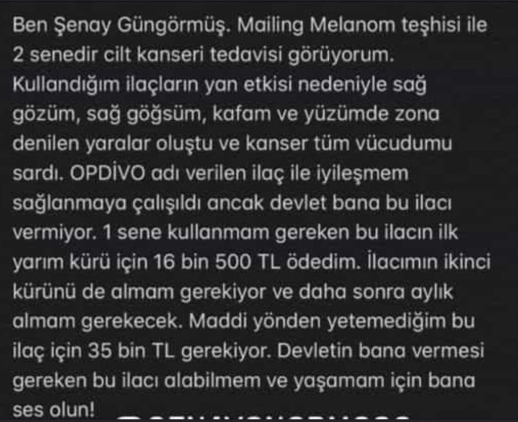Şenay Güngörmüş’ün sesine ses verin.
Göz göre göre insanları yalnızlaştırmak , öldürmekten beter!