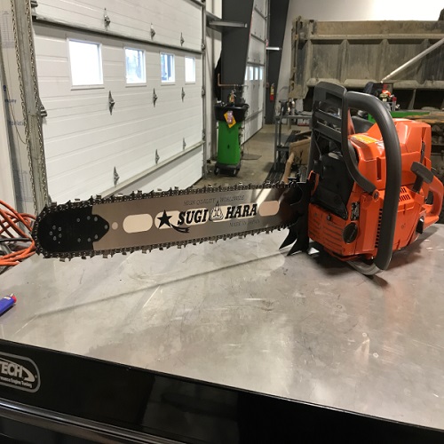 chainsawsdirect's tweet photo. Billy in Vermont calls his 24” Sugihara replacement bar “great looking” and “strong.” Hard to look at his photo and disagree with the first part. We already knew about the second. 😉 Thanks for the awesome pic, Billy!

See more here: https://t.co/PH95SMpkb3 #PEDtips https://t.co/QqVuKeGTZd