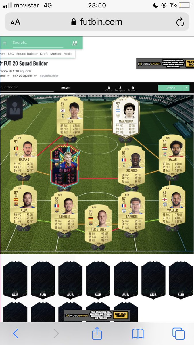 15FUTFIFA's tweet photo. @JuniorSintress Hola! Como lo ves?
Juego 4-2-3-1. Que me recomiendas? Tengo 300-400k https://t.co/gGzVZtbN3D