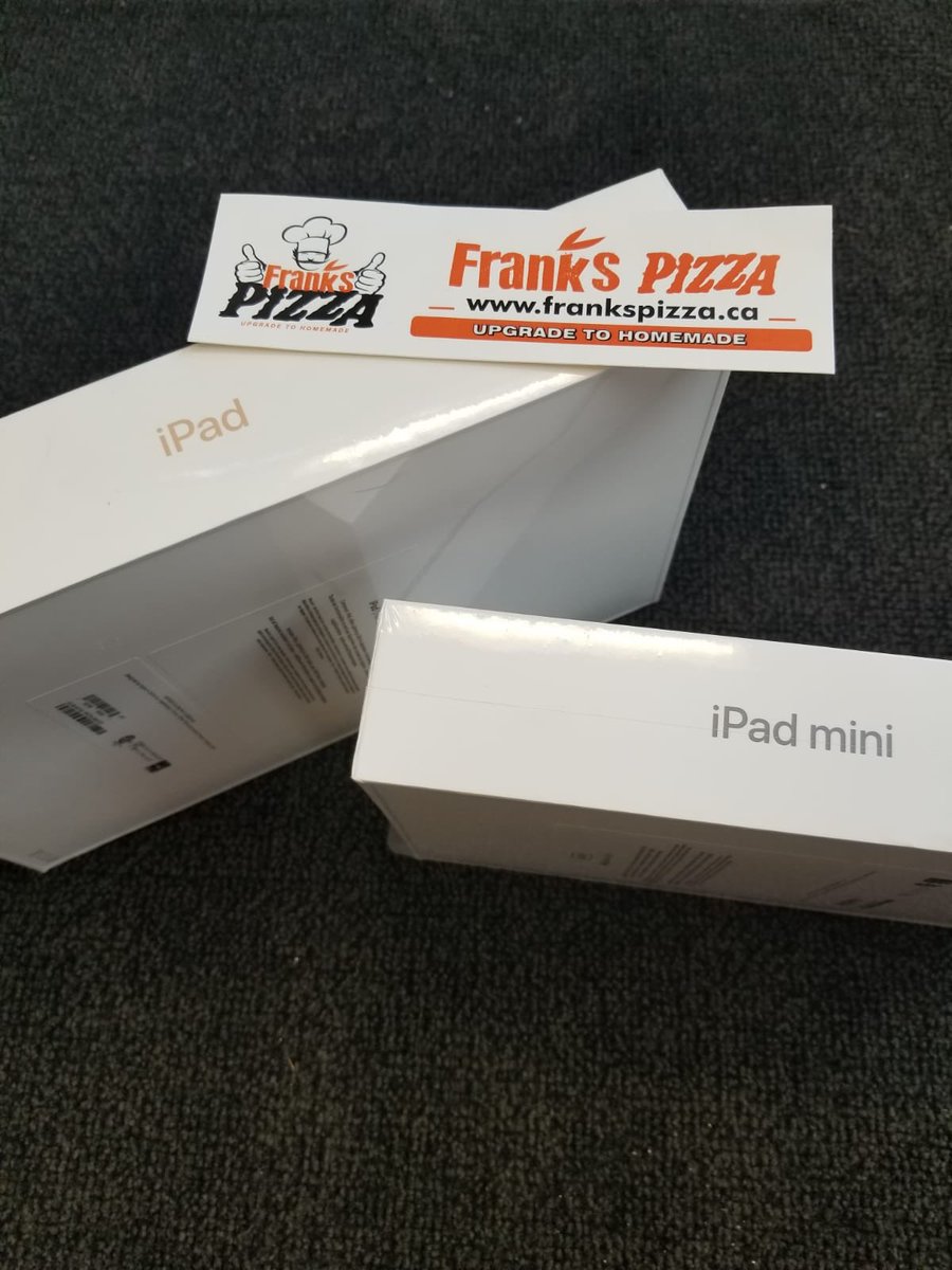 frankspizza_'s tweet photo. Knowing our seniors are missing out on their family visits they look so forward to , we found the last 2 iPads in Selkirk and sent them over to Betel Home and Red River Place. Proud to call Selkirk our home, and always thankful for our community support. https://t.co/0pu46KoXwZ