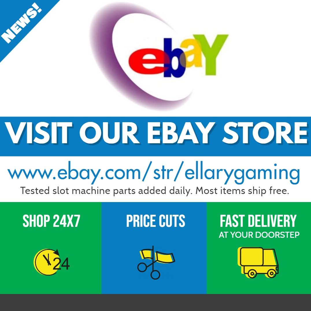 EllaryGaming's tweet photo. We know that you aren't able to get up and go to stores like normal during these times so let us help you get the parts you need for your slot machines. Check out our eBay page today!

https://t.co/uoPIvG3gMP https://t.co/nXyamM9nRE