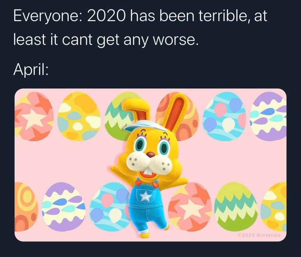 JacobSapp95's tweet photo. Very accurate... why does this have to last 10 more days.. how about 2... #AnimalCrossingNewHorizons #ACNH https://t.co/aeQkYIFRsz