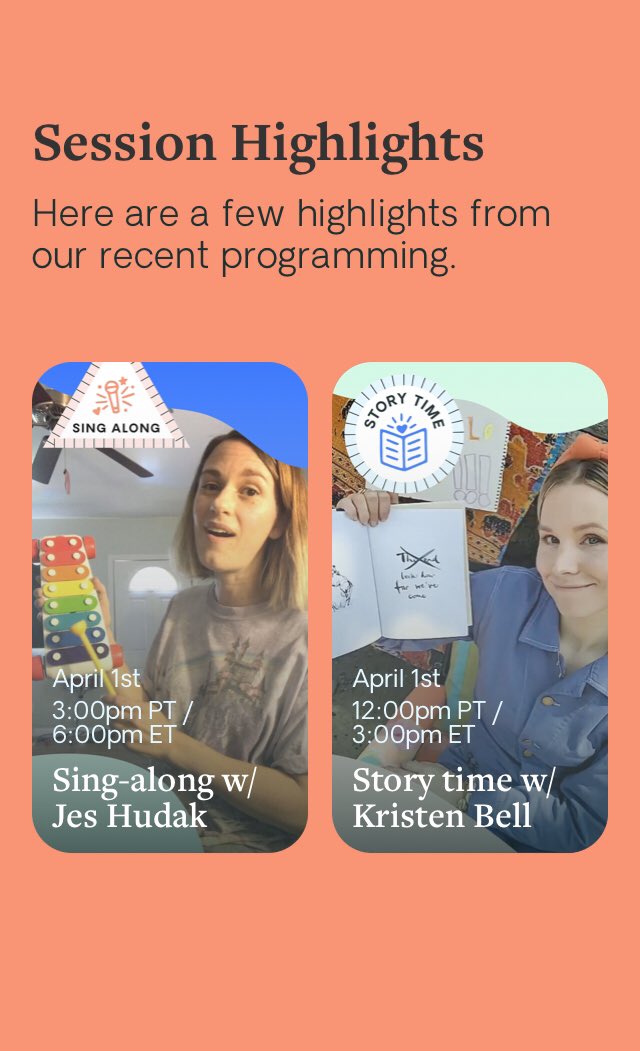 jeshudak's tweet photo. You can watch highlights from the 1st #CampHelloBello live stream on the @HelloBello Instagram page! Head to https://t.co/3Utfa6NN34 for schedule and info 🦄 https://t.co/tqvG2mdxY9