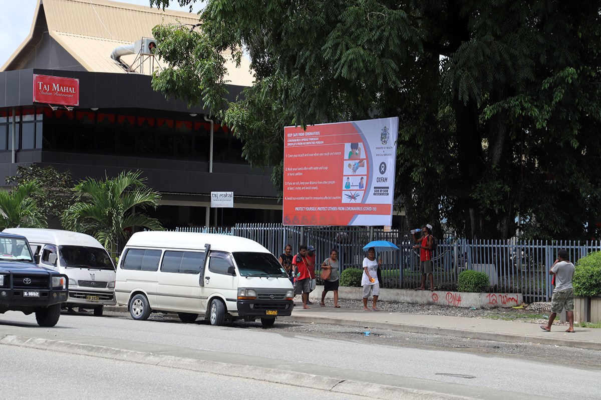 We are pleased to support the MHMS, our citizens and the Govt's efforts to fight the COVID-19 pandemic.
Thanks to our program teams in the AP-LIFT, Side By Side Campaign and Statim Faia. #SolomonIslands #HoniaraBillboards #FightAgainstCOVID19