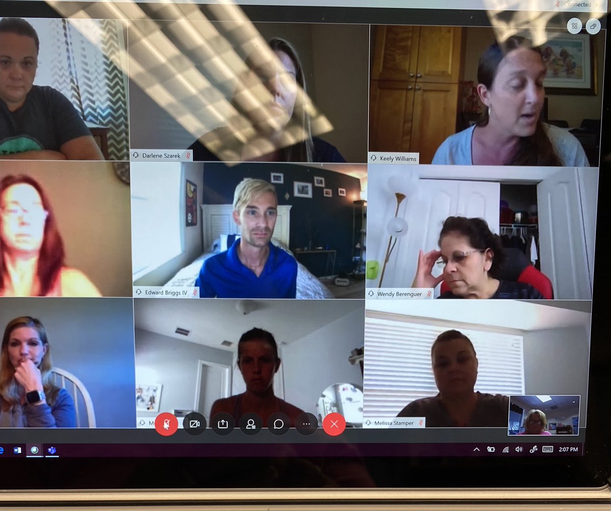 NPESharks's tweet photo. I loved โWebExโingโ with grade level teams this week! It was great to see everyone! #NPEFamily #CPSFamily #COVID19 https://t.co/uly2bPXAMg