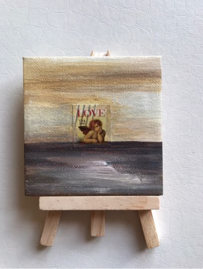 JillingsTonia's tweet photo. Love USA - painted Mini canvas and tiny easels,
link in bio
#gift #originalgift #postagestampgifts #unusualgifts #hardtobuyfor #birthdaygift #housewarminggift #oneofakind #uniquegift #uniquegifts #love #USA #LOVE #penpalfriends #penpalstuff #penpalfriend #postmarkedwithlove https://t.co/KRmTAIragk
