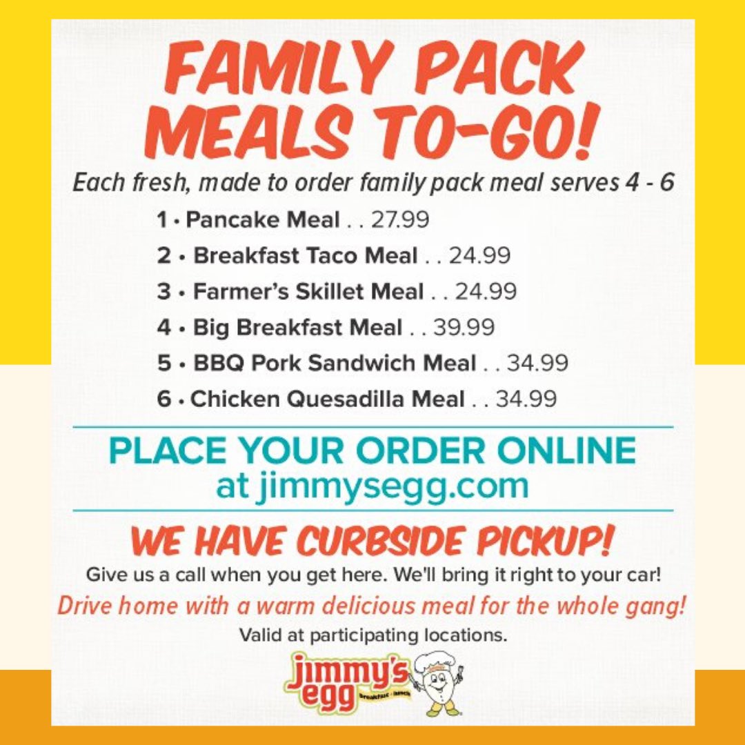 Family Packs 🍳🥞🥓 Here to make your time at home a bit easier, and more delicious! 😋