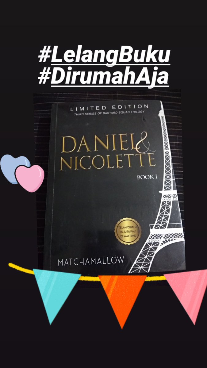 #LelangBuku
Program Baru #LelangBuku.
Daniel &amp; Nicolette Buku I karya <a href="/matchamallow/">atha</a> <a href="/PublisherRans/">RANSPublisher</a>
<a href="/MatchaMedia/">Matcha Media</a>

OB (Open Bid) : Rp. 10000
NB (Next Bid) : Rp. 5000
Cukup Cantumkan Bid dan Lokasi , Bid dengan akun yang sama boleh cantumkan bid saja.
Contoh : 15K #Dayeuhkolot