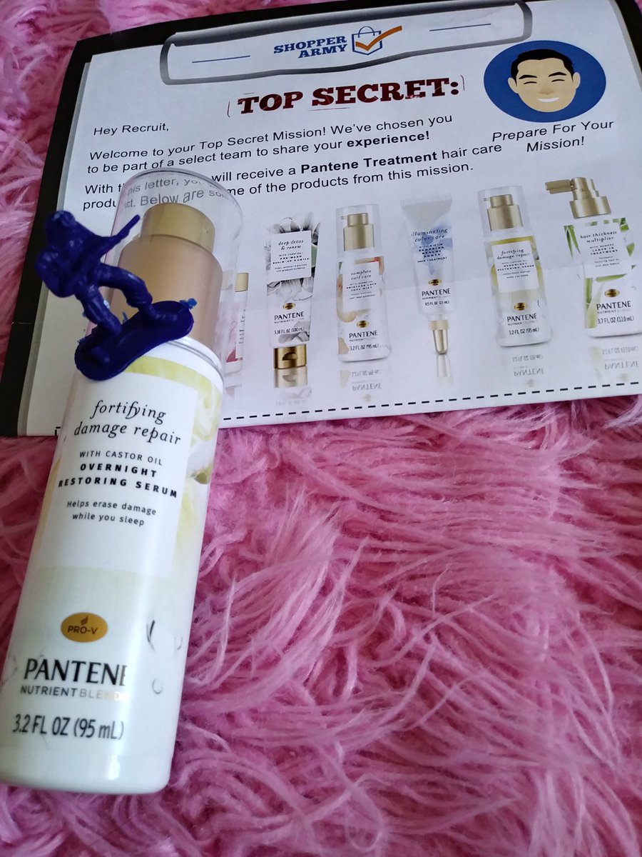 luciana_peter1's tweet photo. I received my  mission from @shopperarmy this week! 😍
Can't wait to try  @pantene Pantene Treatment this free product in exchange for my honest opinion!
#shopperarmy #pantene #greathairday
#panteneprov #castoroil #haircare  #gotitfree #repairoil 
https://t.co/q0zowP6zVV https://t.co/ZyETk9r3Jd