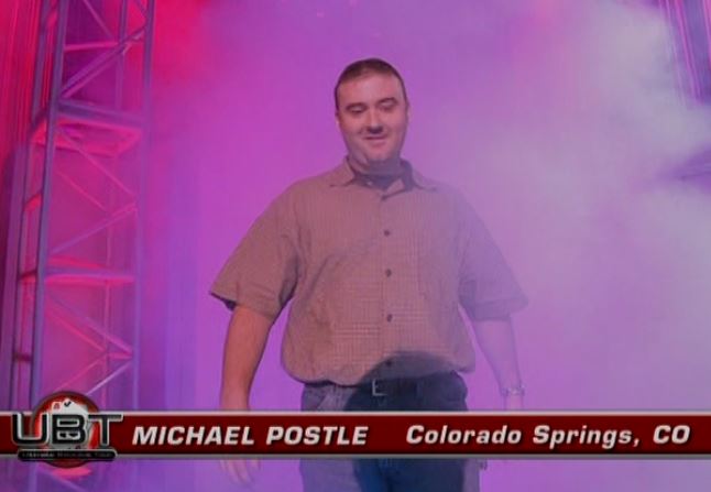 Imagine my surprise when I noticed that the internet qualifier for Episode 109 on the DVD (which I believe aired on 9/16/06) was Mike Postle. For the non-poker players who made it this far, he's the alleged suspect of the biggest poker cheating case in years.