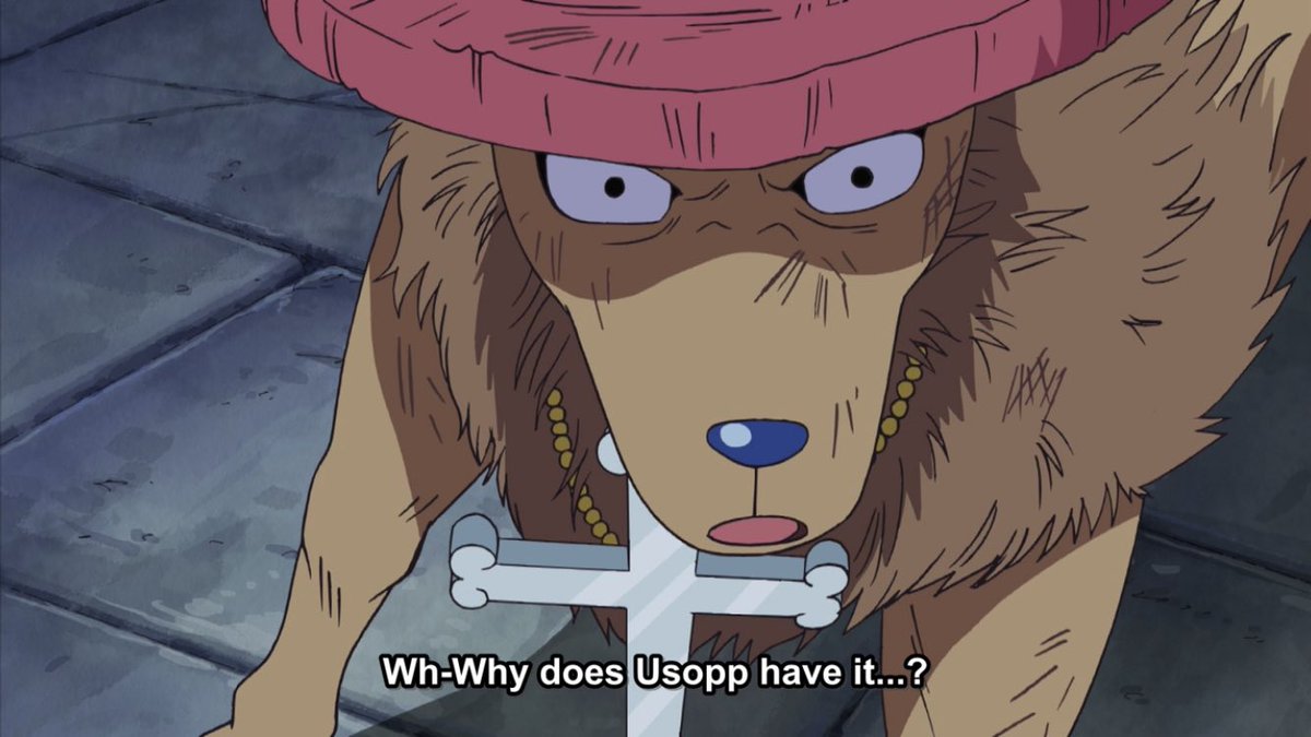 oh chopper you sweet and naive precious child