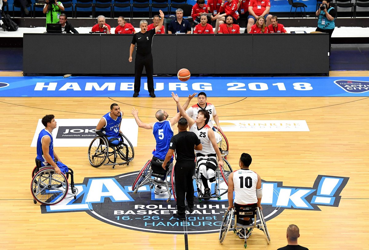 If you are a #wheelchairbasketball person please join the challenge of posting a wheelchair basketball photo. 
Just one photo, no description. 
@_IWBF 
#wearewheelchairbasketball #wheelchairbasketballfamily