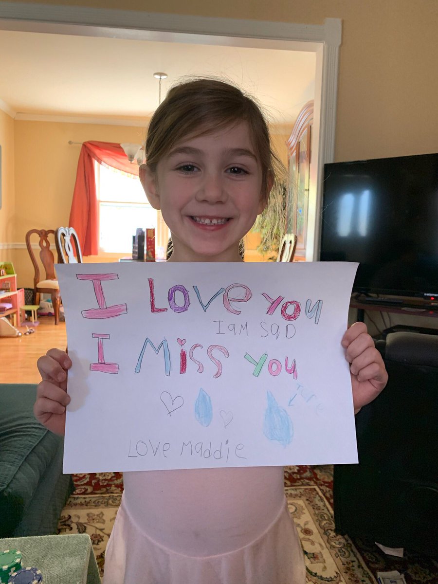 On this #ThankfulThursday <a href="/amadlinger1/">Allison Madlinger</a> and I are so thankful to still be able to see our students everyday even if it’s only through video chats and pictures!  We love and miss you too Maddie! <a href="/CenterGroveES/">Center Grove</a>