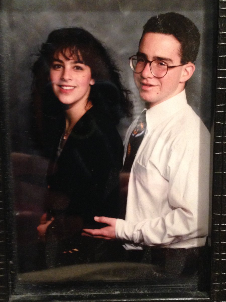 klein_staci's tweet photo. Throwback Thursday: My husband and I in high school...we attended HF! @western161 @D161Supe #D161eLearning https://t.co/qGZydg7UpO