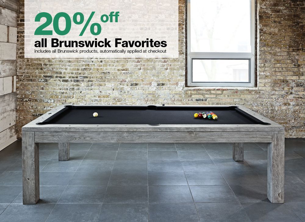 BilliardFactory's tweet photo. A proud Brunswick partner, keeping our customers in mind. 🙏
Pool tables, shuffleboards, foosball tables, table tennis, wall racks, accessories and more: https://t.co/lbEiqbRRTR
#brunswick #BrunswickPRIDE #billiardfactory #pooltables #foosball #shuffleboards #billiards https://t.co/TvcLATRJB3