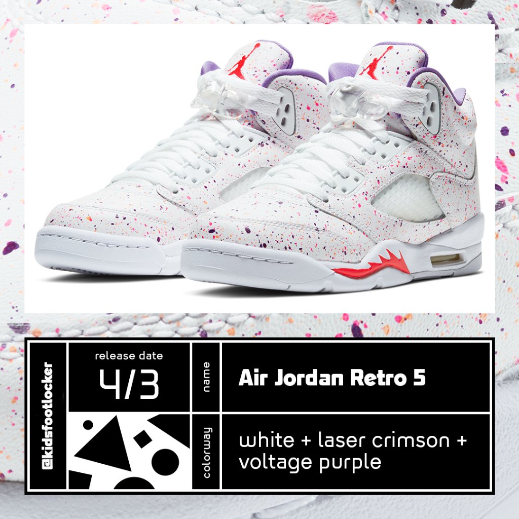 kids foot locker release dates