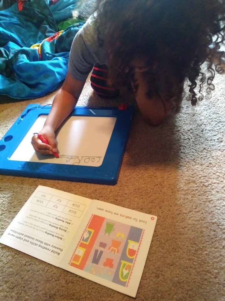 PreKwithMrsA's tweet photo. school@home never looked so fun! Math, literacy, and art! My heart is so happy!❤️ @brookbears @wfisdearlylearn @WFISDschools #prek #ecse #wfisdearlylearning #bebold #iamWFISD https://t.co/M4c54TBpgM