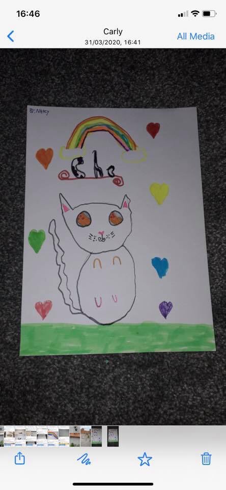 WillowsCats's tweet photo. #RainbowsForNightingale #WillowsPetPawtraits https://t.co/7L9IXockAN