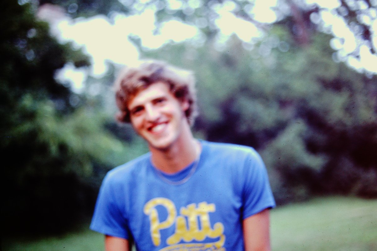 Would not have guessed my dad (PSU Graduate) owned a Pitt Shirt... #H2P