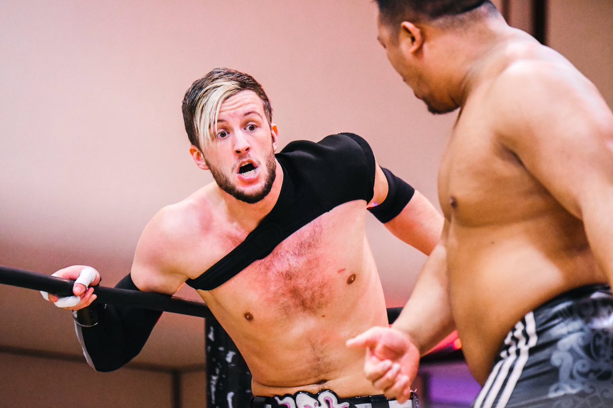 yumiiii125's tweet photo. #chrisbrookes #DOGP3 #ddtpro https://t.co/LgZWcuIGws